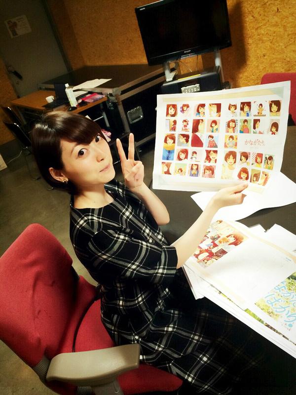 花澤香菜のお仕事中の日常的萌え可愛い最新画像