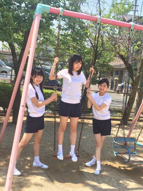 NMB48メンバーのスクール水着画像「スク水と体操服が最高のアンバランス」