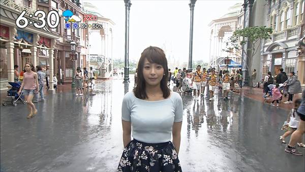 ロリータフェイス宇垣美里アナのGカップ爆乳おっぱい強調画像 視聴者大興奮