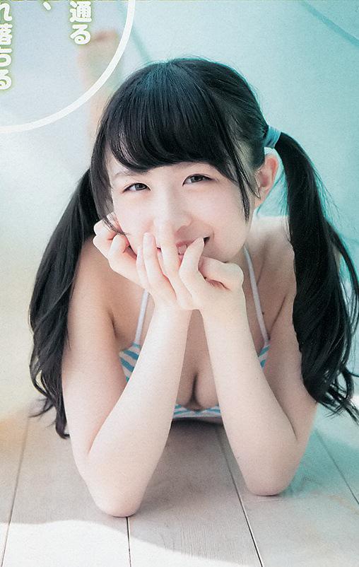 AKB48川本紗矢の縞々ビキニ水着画像「北海道から出てきたばかりで超ＰＵＲＥ」