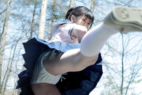 元天才てれびくん中村有沙がゾンビアスでセーラー服おっぱいパンチラ全裸エロ画像