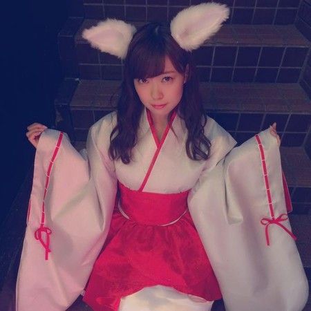 「巫女きつねさん」 NMB48渡辺美優紀のきつね耳に可愛い巫女服姿画像