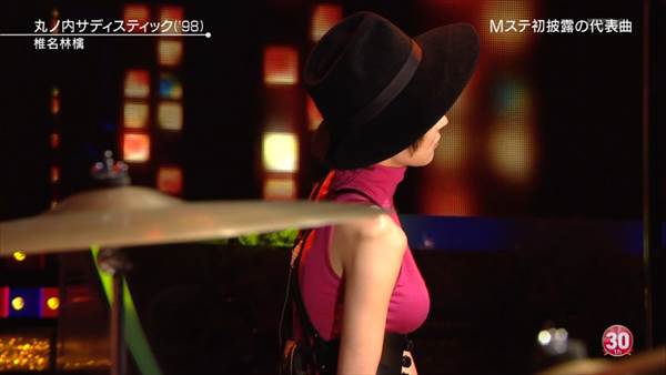「MUSIC STATION」で椎名林檎の胸が巨乳すぎる画像