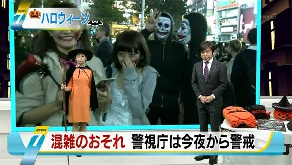 NHKの女子アナハロウィンコスプレ画像