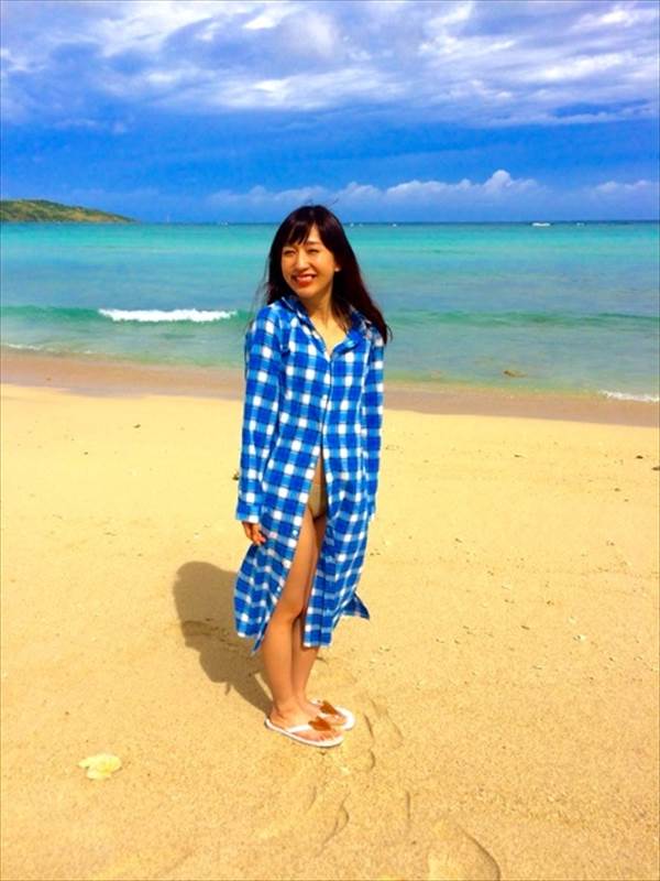 水着グラビアDVD発売するAKB48片山陽加のビキニ水着画像「ドキドキでしたけど、 3日間かけて宮古島で撮ってきたました！ 」