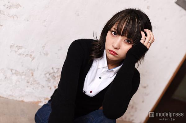 ビリギャルモデル石川恋の網タイツ透け透け黒下着バニーガールエロ画像