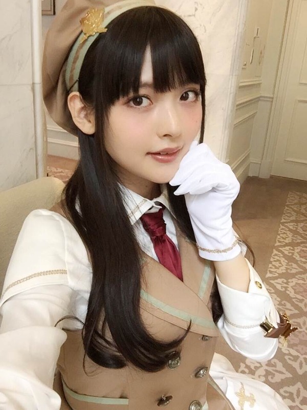 声優の可愛い巫女服姿画像